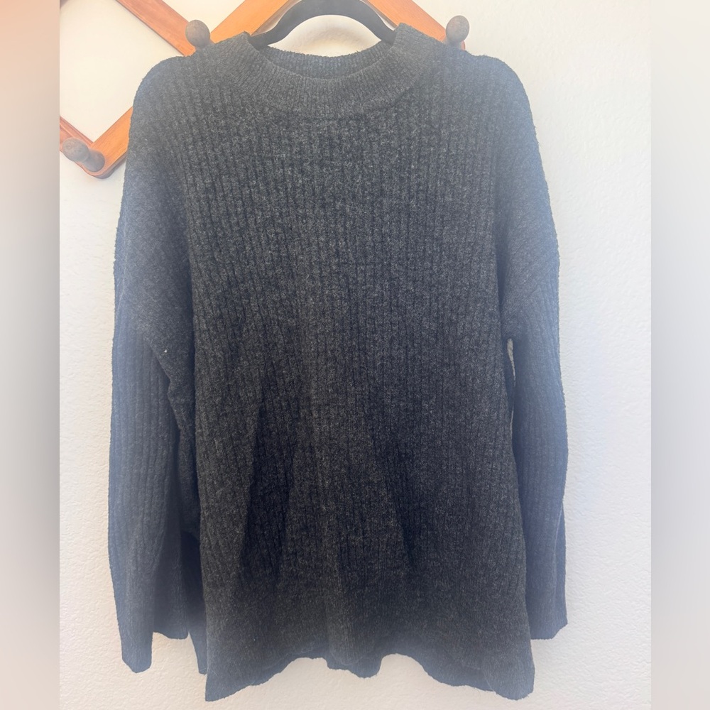H&M Charcoal Knit Sweater